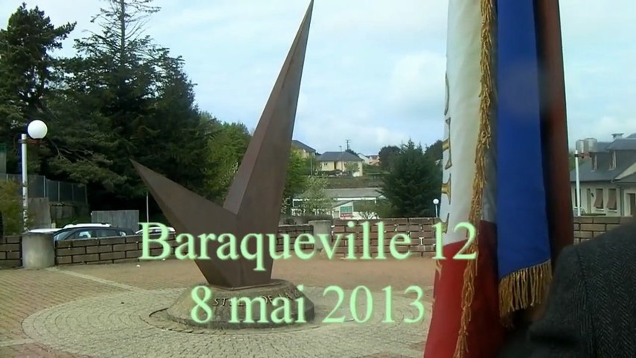 Baraqueville. 8 mai 2013. Nuit et brouillard par les enfants de l'école Brassens