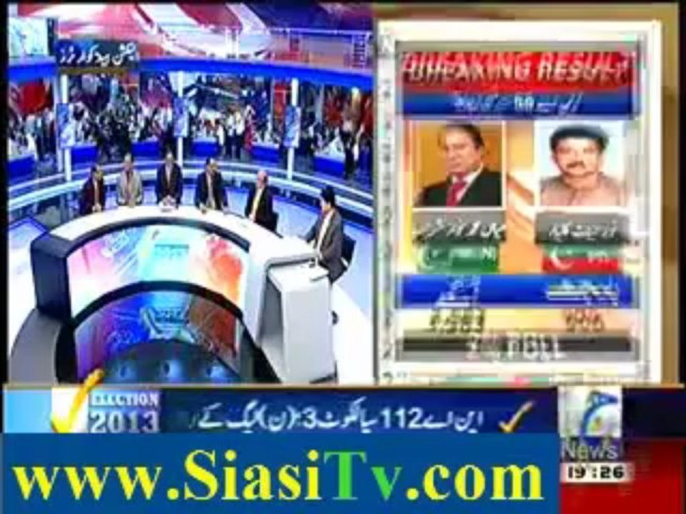 Election Special 7pm to 8pm On Geo New – 11th May 2013