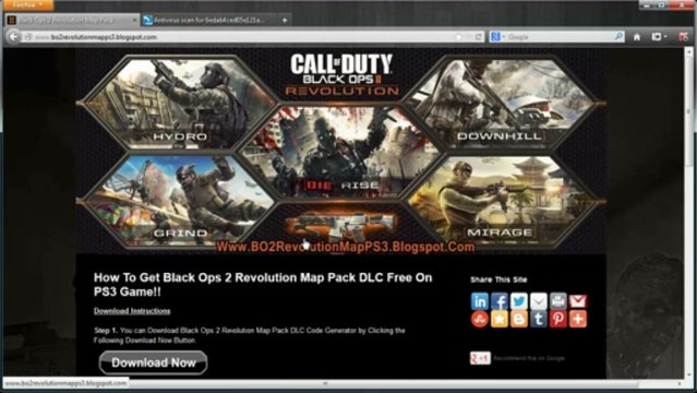 Call of Duty: Black Ops 2 Revolution Map Pack DLC Free Download
