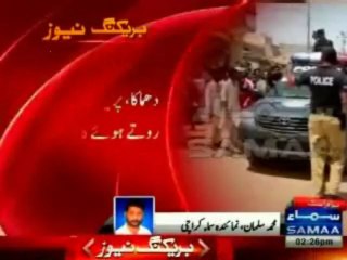 Presiding officer left work, Islamia College polling station of Qasba Colony in Karachi