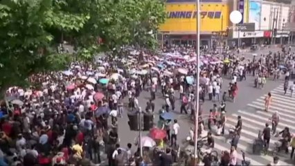 Protestas en Sanghai contra una planta de litio