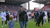 Stylian Petrov waves goodbye to Aston Villa fans