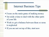 Internet Business Tips To Improve Online Web Marketing