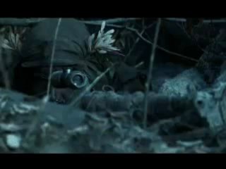 Russian sharpshooters take out German soldiers