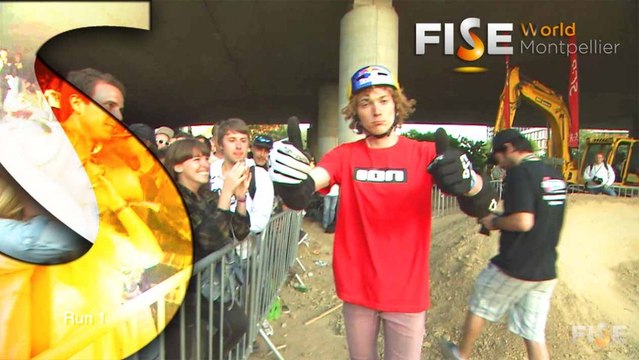 Thomas Genon - 3rd Final MTB Vallnord Slopestyle - FISE World Montpellier 2013