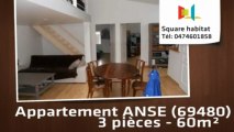 A louer - Appartement - ANSE (69480) - 3 pièces - 60m²
