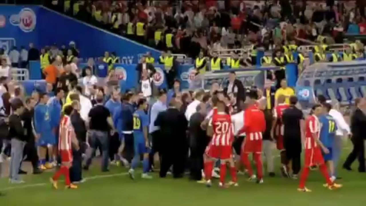 Kampfsport pur! griechisches pokalfinale endet brutal