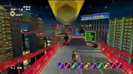 Sonic Adventure 2 Battle - Dark - Shadow : Radical Highway - Mission 1 : Passe outre les assaillants !