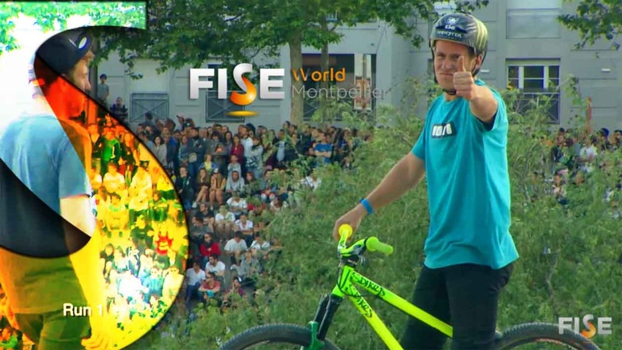 Sam Pilgrim - 1st Final MTB Vallnord Slopestyle - FISE World Montpellier 2013