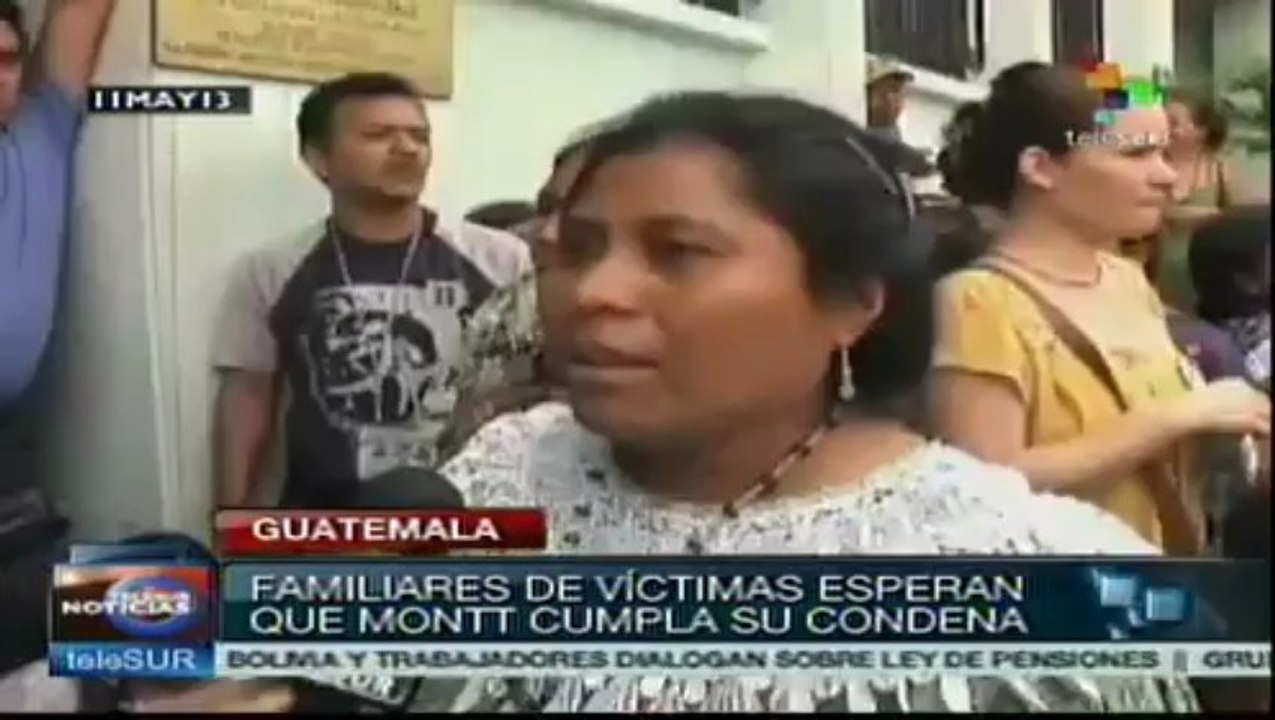 Guatemala: aplauden acción de la justicia contra Ríos Montt
