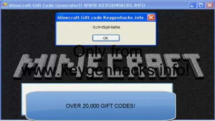 _MINECRAFT FOR FREE_MAY 2013_ Minecraft Gift Code Generator!_Over 20,000 codes!