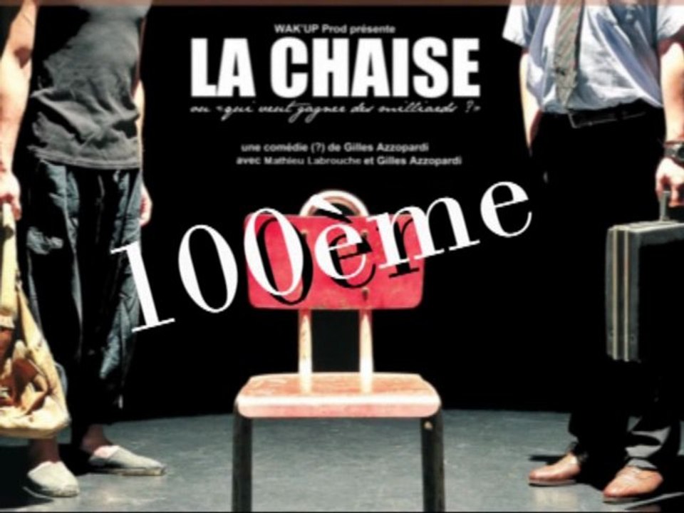 la chaise 100eme