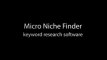 Brad Callen's Niche Finder Software. Find Low Comp Keywords & More! | Brad Callen's Niche Finder Software. Find Low Comp Keywords & More!
