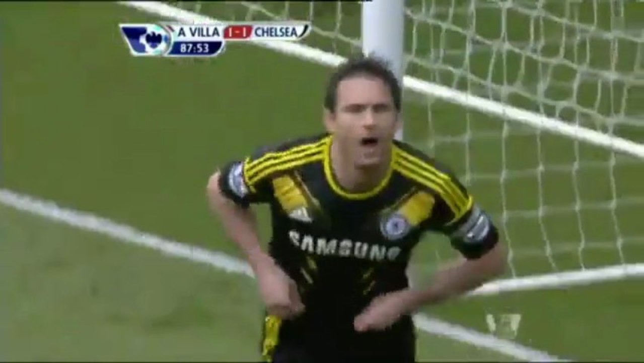 Aston Villa  VS  Chelsea 1-2 Highlights.