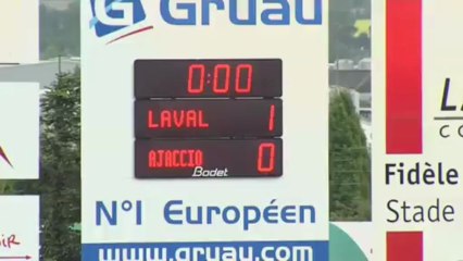 Laval FC 1-2 GFC Ajaccio : Le résumé TV  !