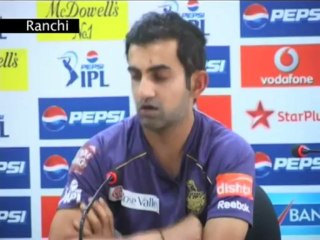 Fair chance to reaching the play-off, says Kolkata Knight Riders captain Gautam Gambhir.