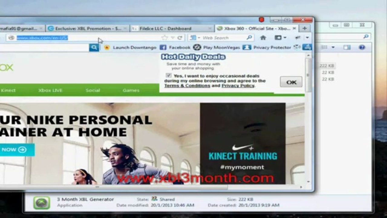 FREE XBOX Live Codes Generator Unlimited Times 2013 - Direct Download - Daily Update
