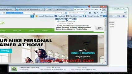 FREE XBOX Live Codes Generator Unlimited Times 2013 - Direct Download - Daily Update