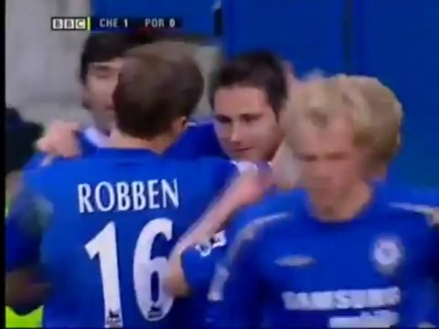 Lampard - Chelsea 2 x 0 Portsmouth (2006)