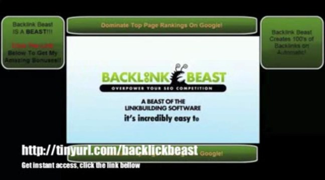 Backlink Beast - Best SEO Software - Recurring Commissions! (view mobile) | Backlink Beast - Best SEO Software - Recurring Commissions! (view mobile)