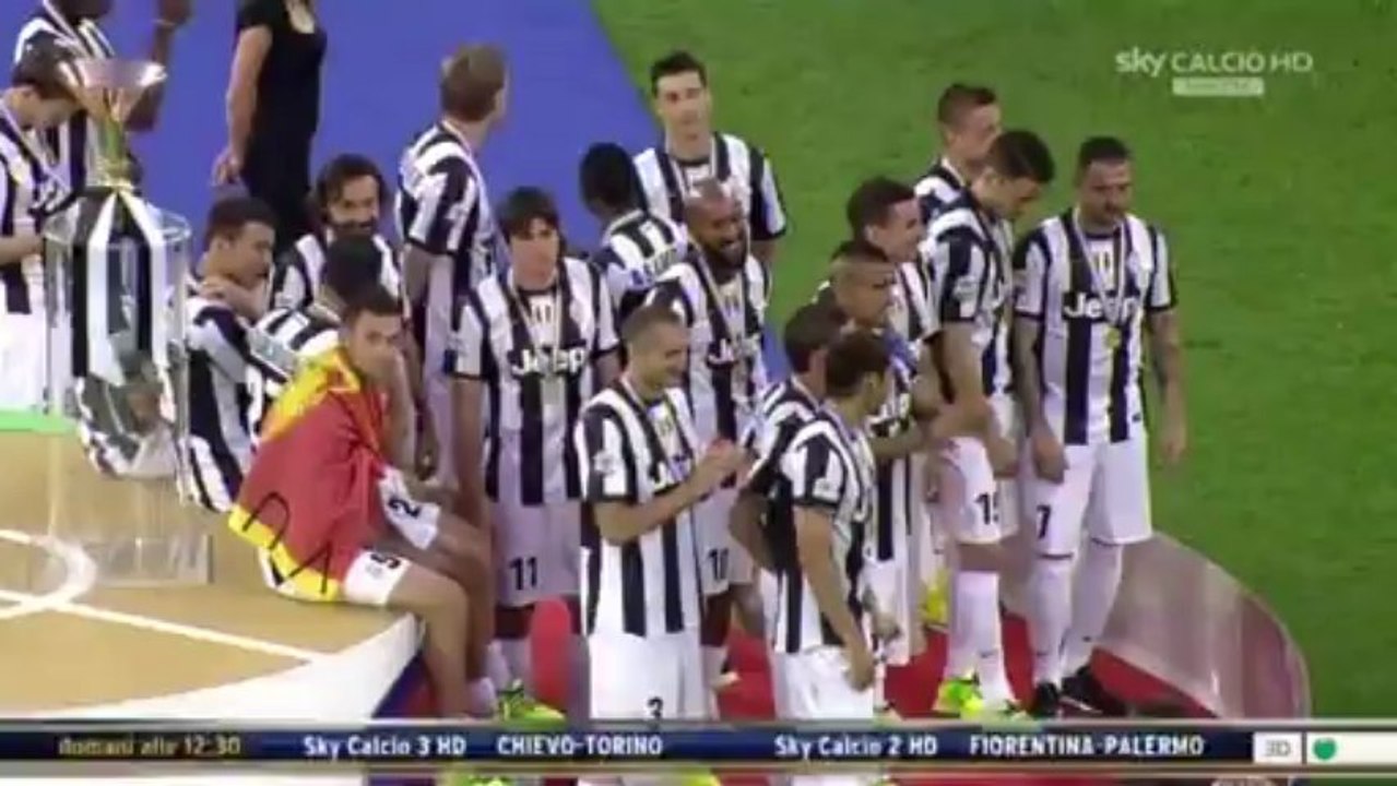 Juventus: Premiazione Scudetto 2012/13 (Scudetto Celebration)