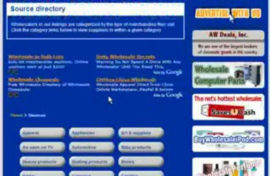 " Salehoo Wholesale Sources / eBay® Directory - #1 Affiliate Program (view mobile)  |  Salehoo Wholesale Sources / eBay® Directory - #1 Affiliate Program (view mobile) "