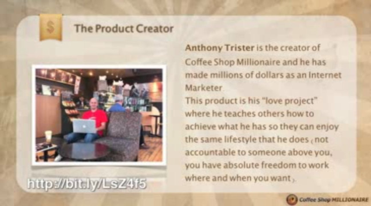 Coffee Shop Millionaire! The Most Tested And Proven Offer In Im. | Coffee Shop Millionaire! The Most Tested And Proven Offer In Im.