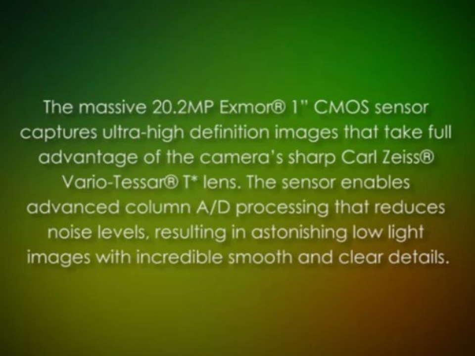 Sony DSC-RX100 20.2 MP Exmor CMOS Sensor Digital Camera