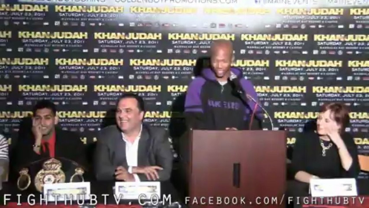 Khan Judah presser