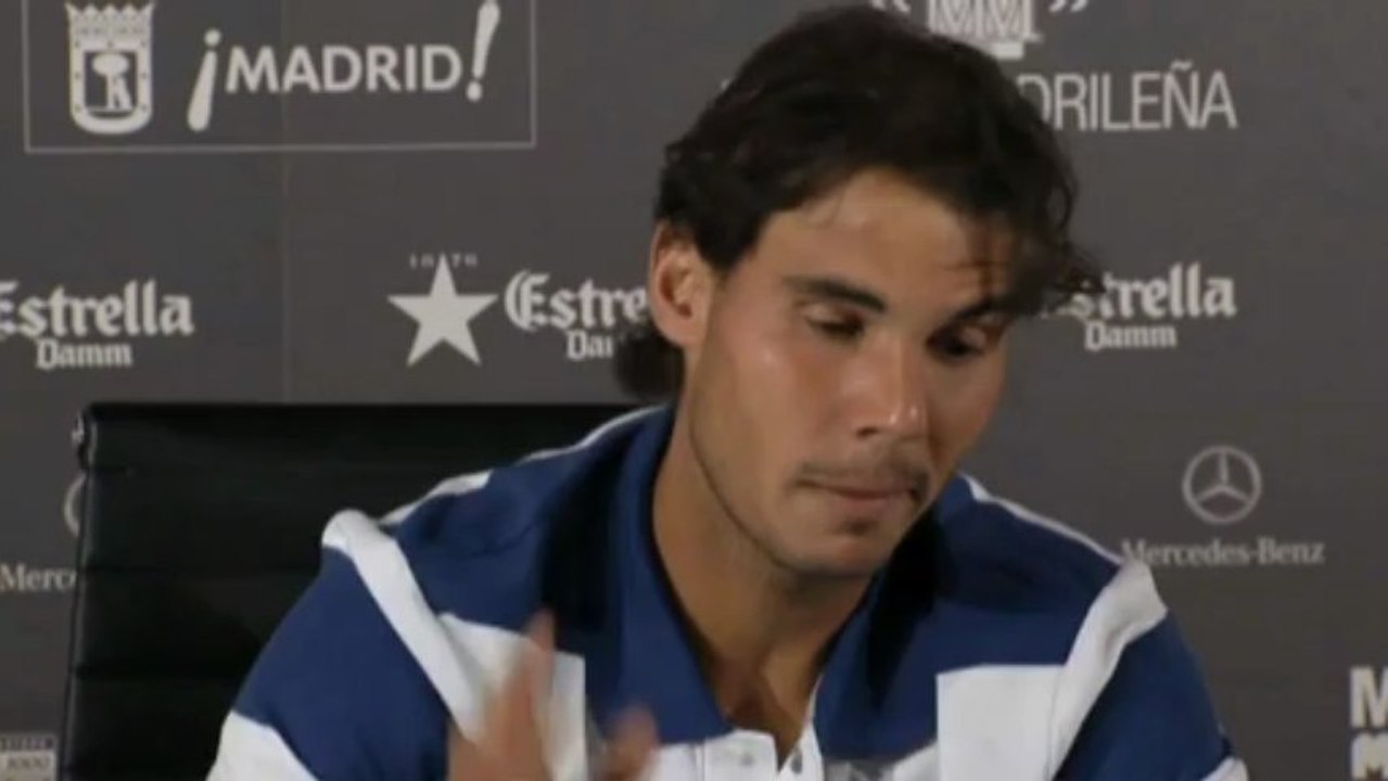 Nadal: “Ich danke allen für die Unterstützung”