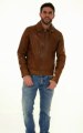 Blouson Cuir d'agneau DAYTONA Major Camel