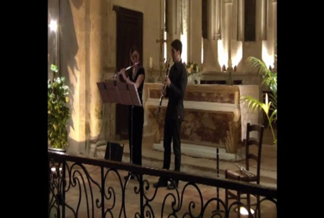 H. VILLA LOBOS - Choros n°2 - Duo Yati - flute & clarinet - Julie Moulin & Bruno Bonansea