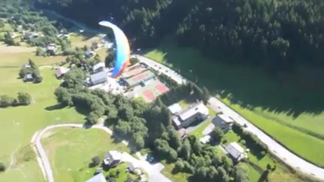 bapteme parapente les gets air libre