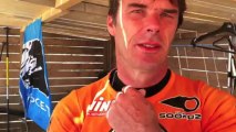 Défi Wind 2013 - Interview de Patrice Belbeoc'h, vainqueur après sa 1ère place sur la manche n°5