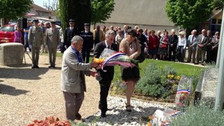 Commémoration de l'Armistice du 8 mai 1945 (Saint-Marcel-lès-Valence, 8 mai 2013)