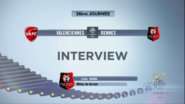 Interview de fin de match : Valenciennes FC - Stade Rennais FC - saison 2012/2013