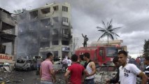 Dozens killed in bombings on Turkey-Syria border