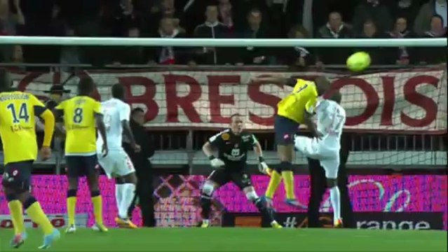 But Sloan PRIVAT (81ème) - Stade Brestois 29 - FC Sochaux-Montbéliard (0-2) - saison 2012/2013