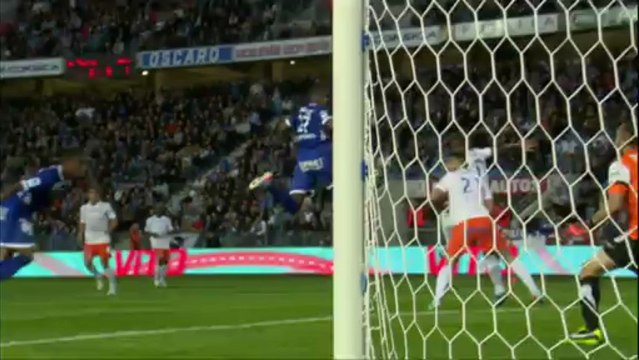 But Anthony MODESTE (32ème) - SC Bastia - Montpellier Hérault SC (3-1) - saison 2012/2013