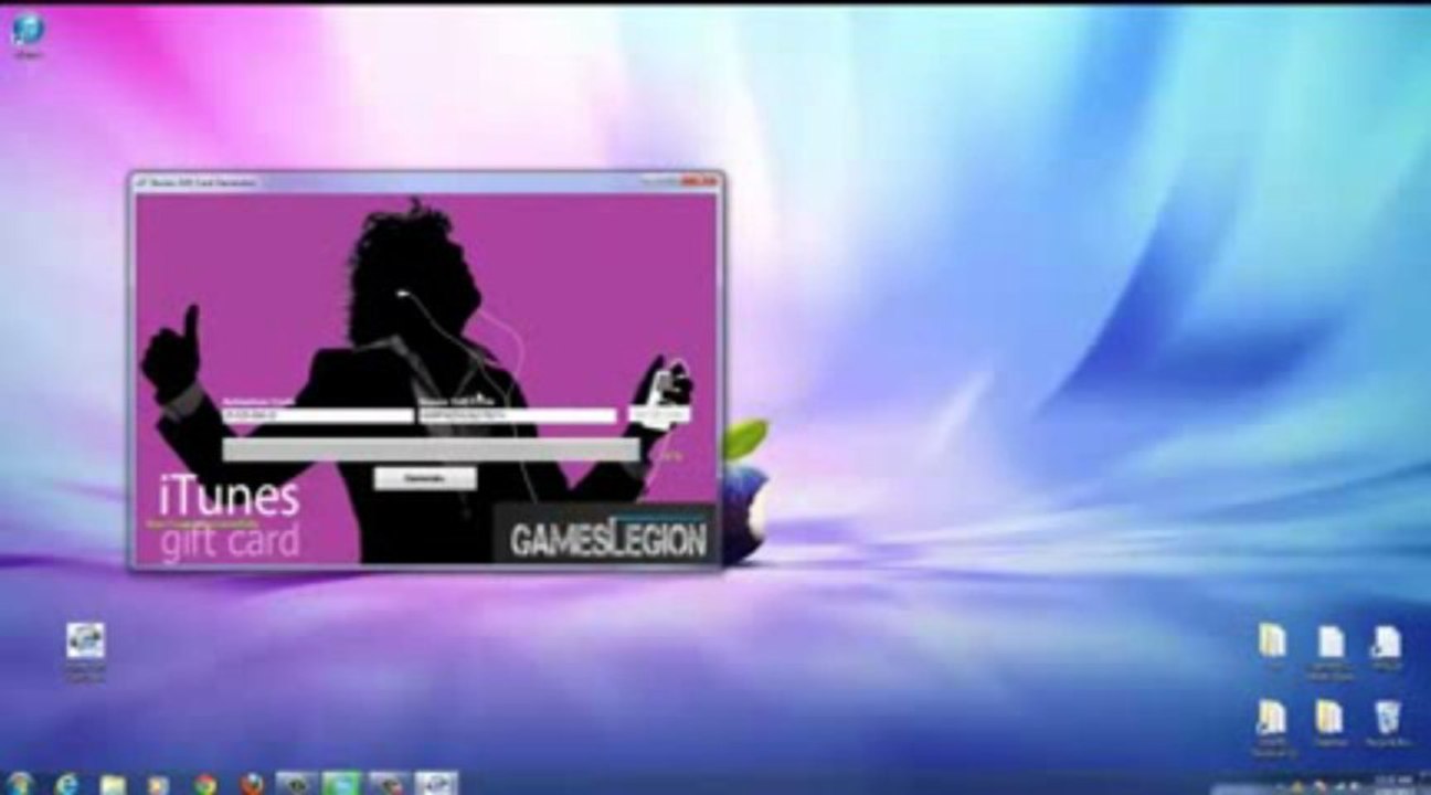 FREE itunes gift card Generator Générateur ( FREE Download ) May - June 2013 Update