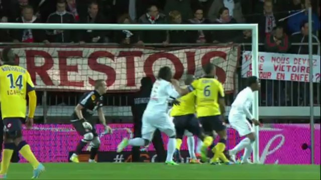 Stade Brestois 29 (SB29) - FC Sochaux-Montbéliard (FCSM) Le résumé du match (36ème journée) - saison 2012/2013
