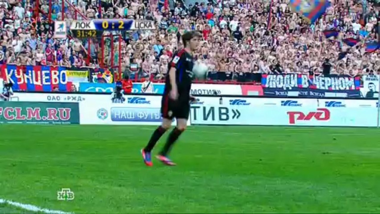 Локомотив - ЦСКА, первый тайм