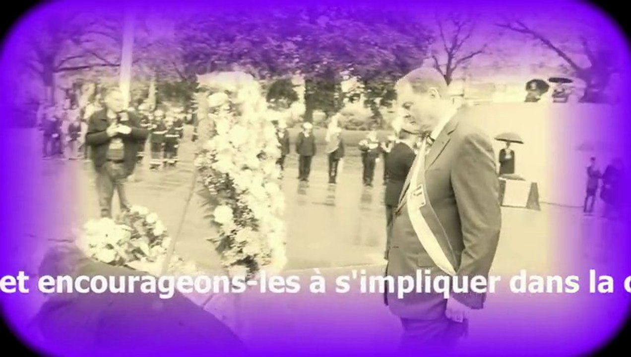 cérémonie du 68e anniversaire de la Libération des Camps et du Jour de la Victoire,