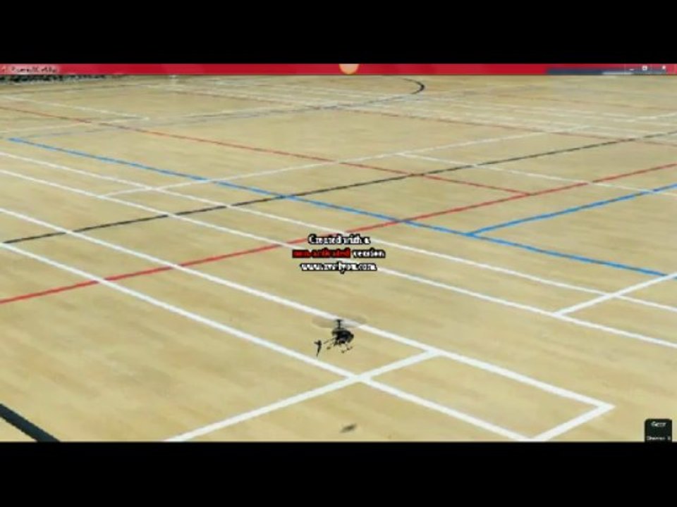 STATIONNERRE DU BLADE MSR SUR SIMULATEUR