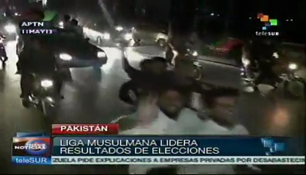 Lidera Liga Musulmana elecciones legislativas en Pakistán