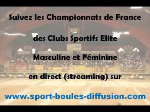 Premier tir progressif, CRO Lyon contre BRB Ivrea, demi finale Coupe d'Europe 2013, Sport Boules