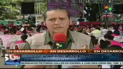 Primer Encuentro Internacional de Mujeres por la Paz en Colombia