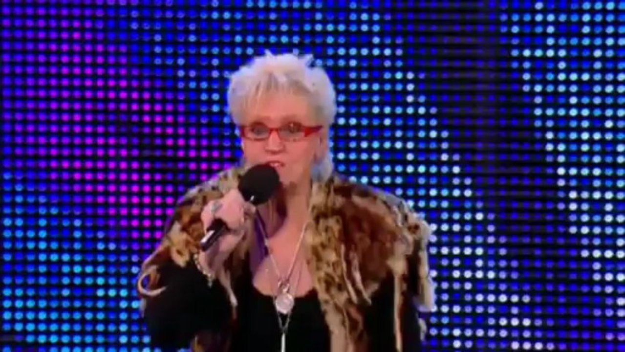 Kelly Fox kiss my ass BGT2013