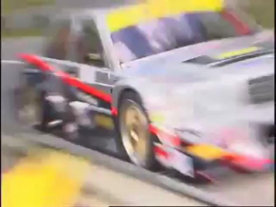 Mercedes Benz 190E EX DTM (judd v8) INCREDIBLE - YouTube