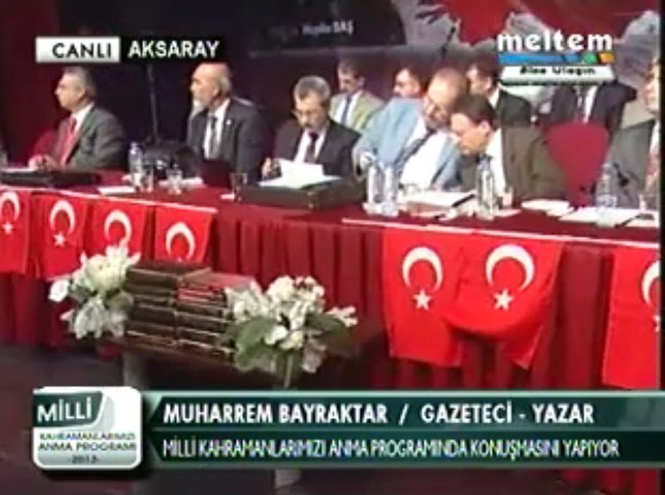 Meltem Tv Muharrem Bayraktar Aksaray Konferansı 12,05,2013